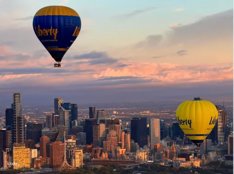 Melbourne Hot Air Balloon Flight with Optional Breakfast | Melbourne