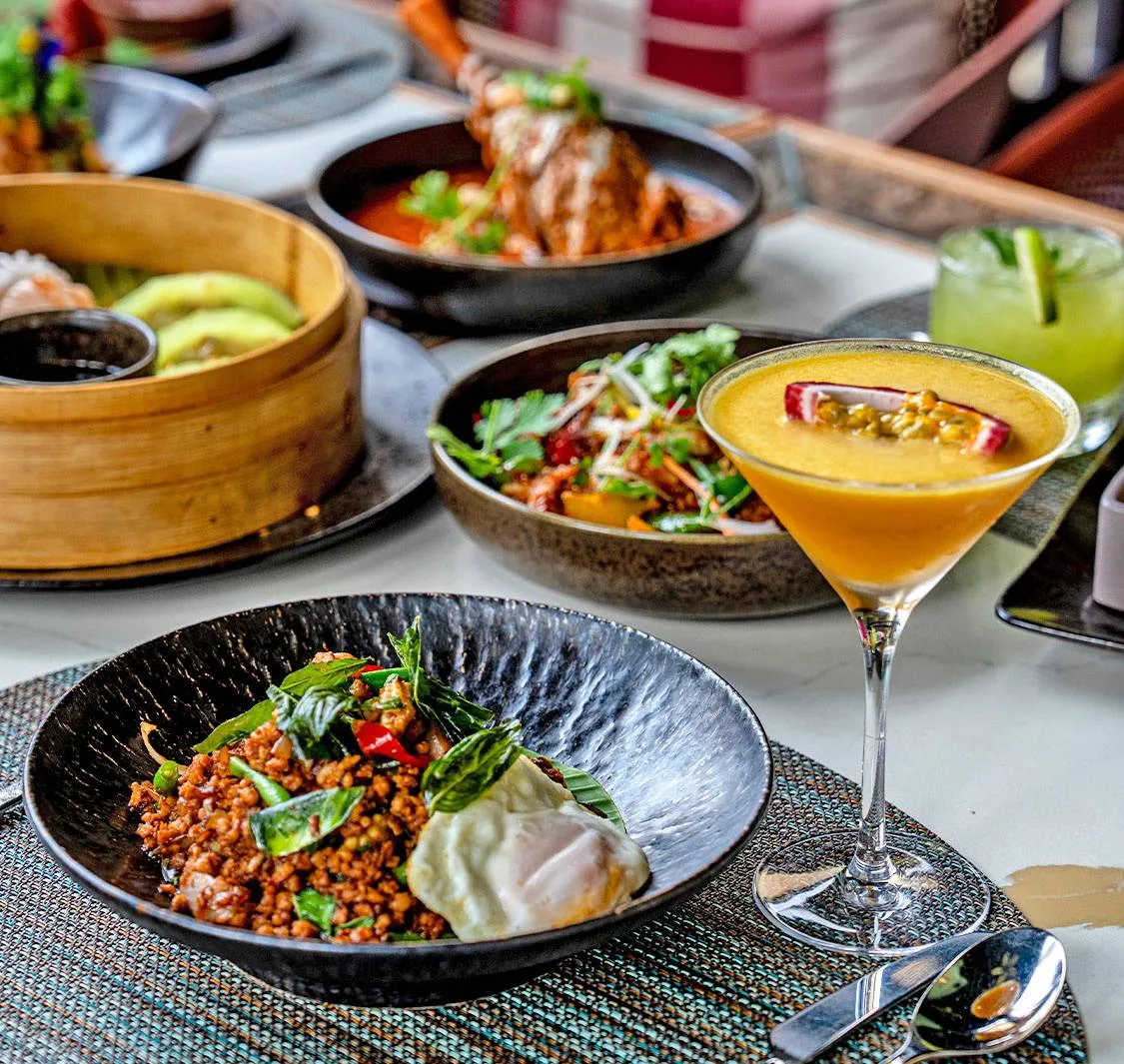 Authentic Thai Dining with Burj Khalifa Views at Thiptara Palace Downtown Dubai